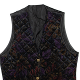 Womens Waistcoat Black L