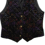 Womens Waistcoat Black L