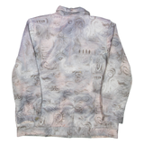 Womens Jacket Grey Crazy Pattern L