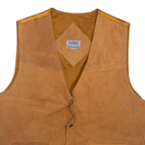 Mens Waistcoat Brown L