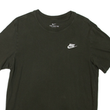 NIKE Mens T-Shirt Green Crew Neck M
