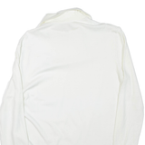 FK Mens T-Shirt White Long Sleeve Collared L