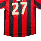 LOTTO Mens OGC Nice International Club Football Shirt T-Shirt Red Collared XL