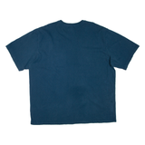 CARHARTT Mens T-Shirt Blue Crew Neck 2XL
