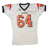 Waukon Mens Jersey White USA V-Neck L