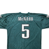 NFL X NFL Philadelphia Eagles Mens Jersey Green USA V-Neck XL