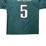 NFL X NFL Philadelphia Eagles Mens Jersey Green USA V-Neck XL