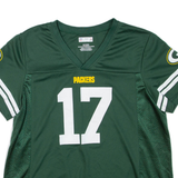 NFL Green Bay Packers Womens Jersey Green USA V-Neck XL