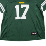 NFL Green Bay Packers Womens Jersey Green USA V-Neck XL