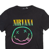 NIRVANA Mens Band T-Shirt Grey S