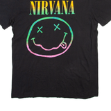 NIRVANA Mens Band T-Shirt Grey S