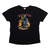 STEDMAN Feuerwehr Mens Band T-Shirt Black L
