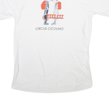 GILDAN Circus Cicolino Mens T-Shirt White M