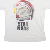 STAR WARS Mens T-Shirt White L