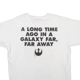 STAR WARS Mens T-Shirt White L