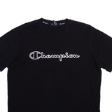 CHAMPION Mens T-Shirt Black L