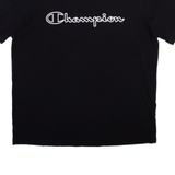 CHAMPION Mens T-Shirt Black L