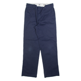 DICKIES 874 Workwear Mens Trousers Blue Regular Straight W32 L31