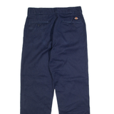DICKIES 874 Workwear Mens Trousers Blue Regular Straight W32 L31