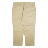DICKIES 874 Workwear Mens Trousers Beige Regular Straight W44 L29