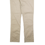 DICKIES Womens Trousers Beige Slim Straight W34 L32