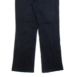 DICKIES Womens Trousers Black Relaxed Straight W31 L29