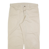 DICKIES Mens Trousers Beige Relaxed Straight W39 L30