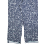 DICKIES Mens Trousers Blue Regular Straight W32 L27