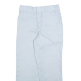 DICKIES Womens Trousers Blue Regular Straight W26 L26
