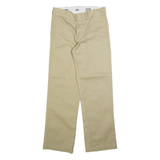 DICKIES 874 Workwear Mens Trousers Beige Regular Straight W28 L29