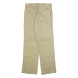 DICKIES 874 Workwear Mens Trousers Beige Regular Straight W28 L29