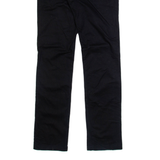 DICKIES Womens Trousers Black Slim Straight W30 L31
