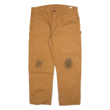 DICKIES Carpenter Mens Trousers Beige Relaxed Straight W40 L30