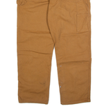 DICKIES Carpenter Mens Trousers Beige Relaxed Straight W40 L30