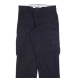 DICKIES Cargo Mens Trousers Black Regular Straight W31 L31