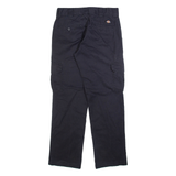 DICKIES Cargo Mens Trousers Black Regular Straight W31 L31