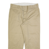 DICKIES 874 Workwear Mens Trousers Beige Regular Straight W38 L29