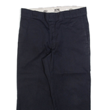DICKIES 874 Workwear Mens Trousers Black Regular Straight W33 L24