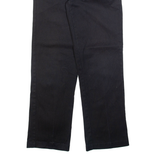 DICKIES Mens Trousers Black Slim Straight W28 L30