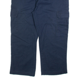 DICKIES Cargo Mens Trousers Blue Relaxed Straight W38 L25