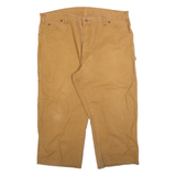 DICKIES Carpenter Mens Trousers Brown Relaxed Straight W40 L23