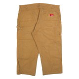 DICKIES Carpenter Mens Trousers Brown Relaxed Straight W40 L23