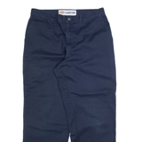 DICKIES Mens Trousers Black Relaxed Straight W33 L30