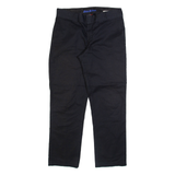 DICKIES Mens Trousers Black Regular Straight W33 L30