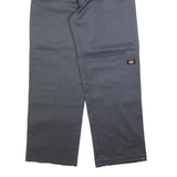 DICKIES Mens Trousers Green Relaxed Straight W35 L31