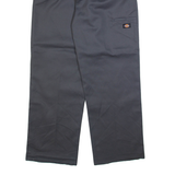 DICKIES Mens Trousers Green Relaxed Straight W35 L31