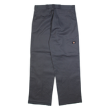 DICKIES Mens Trousers Green Relaxed Straight W35 L31