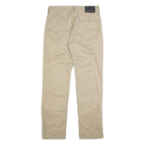 LEVI'S 514 Mens Trousers Beige Slim Straight W31 L32