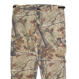 AP Realtree Cargo Mens Trousers Beige Relaxed Tapered W42 L31