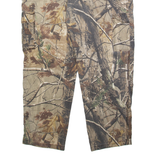 AP Realtree Cargo Mens Trousers Beige Relaxed Tapered W42 L31